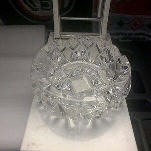 Beautiful Cut Glass Ashtray